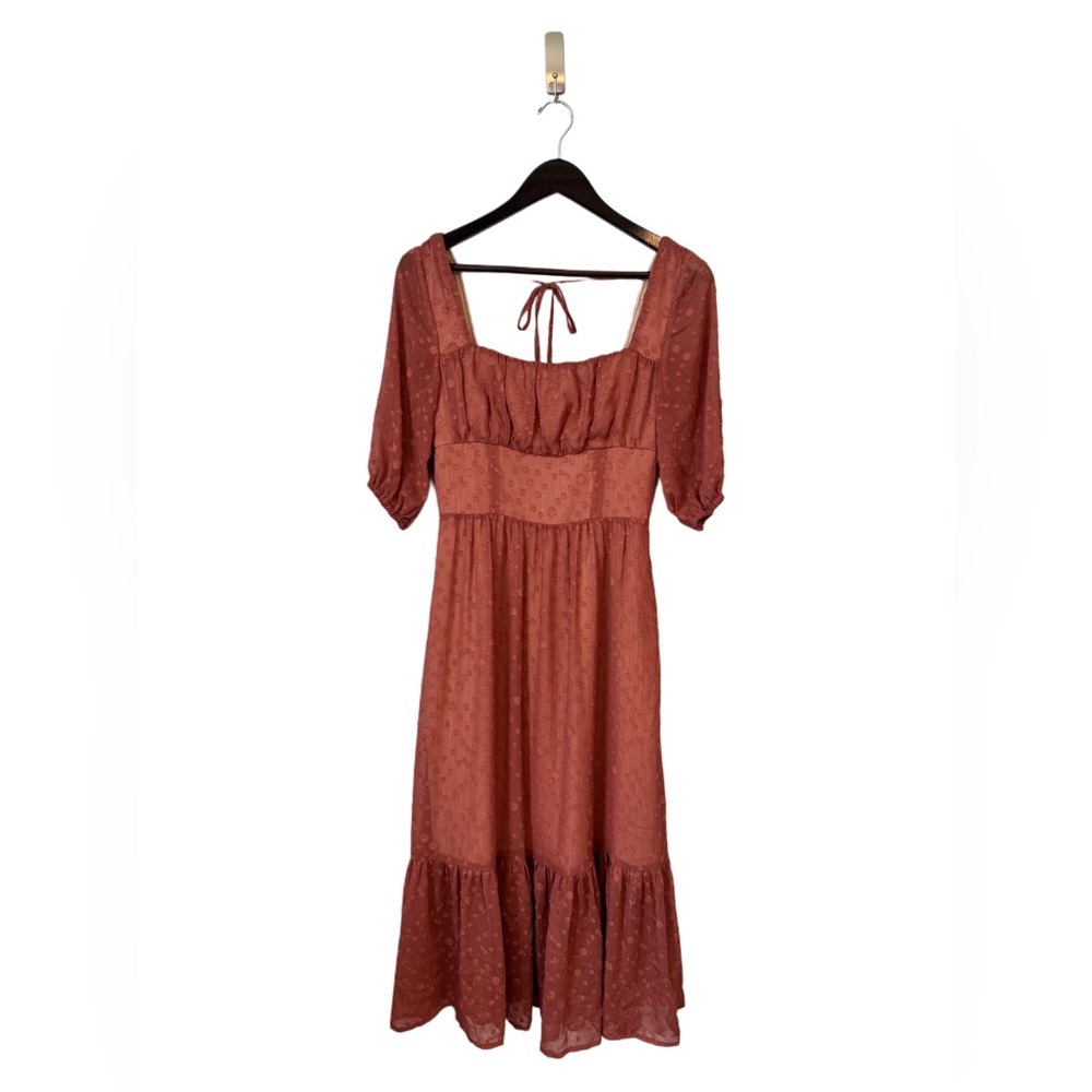 Foxiedox Mauve Midi Dress